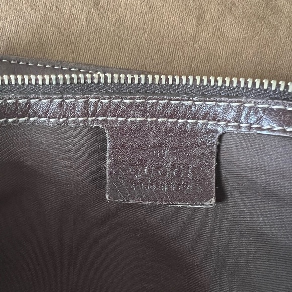 Authentic GG Canvas Horsebit Catena Hobo Bag Beige/Brown Leather 170014 - Picture 3 of 11